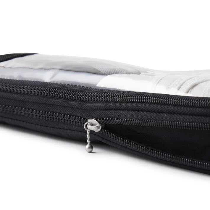 Baggallini Long Compression Cube - Lightweight Compression Packing Cube for Travel - color: Black