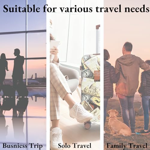 Luggage Hard-shell with 360° Spinner Wheels, Gradient Color Suitcase with Combination Lock, Lightweight - color: Coffee, size: 3-Piece Set(20''&24''&28'')