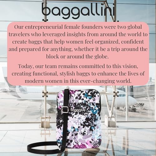 Baggallini RFID Bryant Pouch - color: Abstract Cheetah