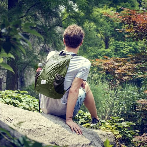Naturehike 18L Lightweight Hiking Daypack, Waterproof Camping Packable Backpack Ultralight for Travel, Airplane, Adults - color: Green, size: 18L
