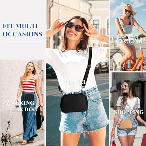 MAXTOP Small Crossbody Bags for Women Belt Bag Fanny Pack with Adjustable Strap - color: Muted Ash, style: Sling Pouch