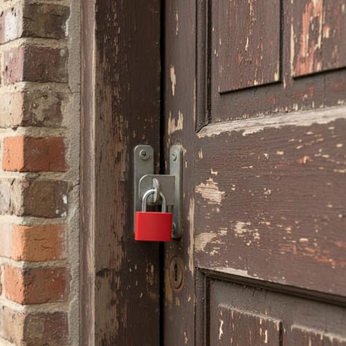30PCS Luggage Locks with Keys Locker Lock Small Suitcase Lock Metal Padlock for Travel Backpack Box Gym Locker (10 Colors)