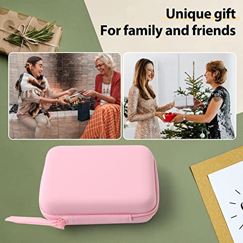 TUGUAI Label Maker Case, Hard Carrying Box (Box Only, Pink) - color: Pink