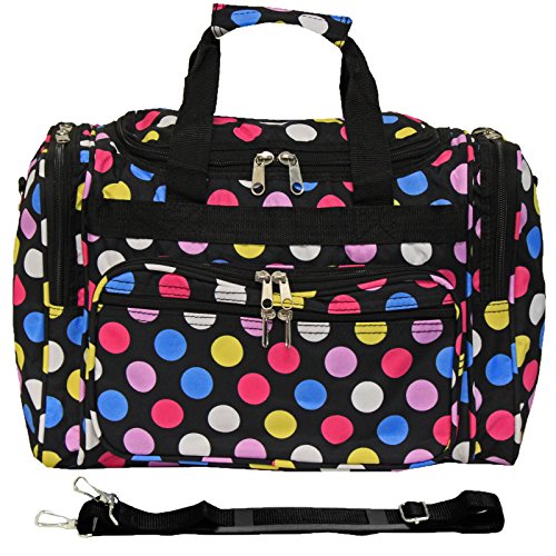 World Traveler 81T16-636 Duffle Bag, One Size, Multi Dot II - color: Multi Dot II