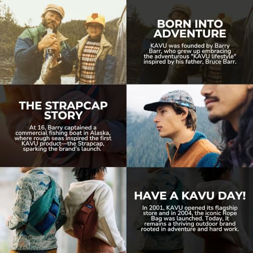 KAVU Rope Sling, Water-Resistant Crossbody Bag - color: Night Fields