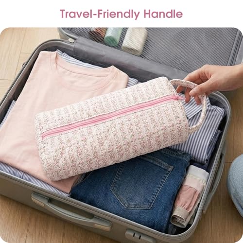 Hair Tools Travel Bag Compatible with Dyson Airwrap Shark FlexStyle - color: Ditsy Floral