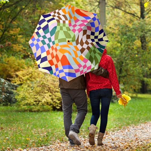 Folding Umbrella, Automatic Small Compact, Sun & Rain - color: SZ48