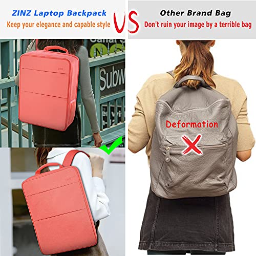ZINZ Slim & Expandable Laptop Backpack 15 15.6 16 Inch, P01K01 - color: P01k01, size: 15"-16"