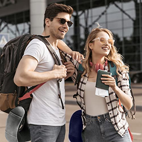 urnexttour Neck Pillow Airplane Travel Pillow 2 Pack Grey and Blue - color: Grey&blue