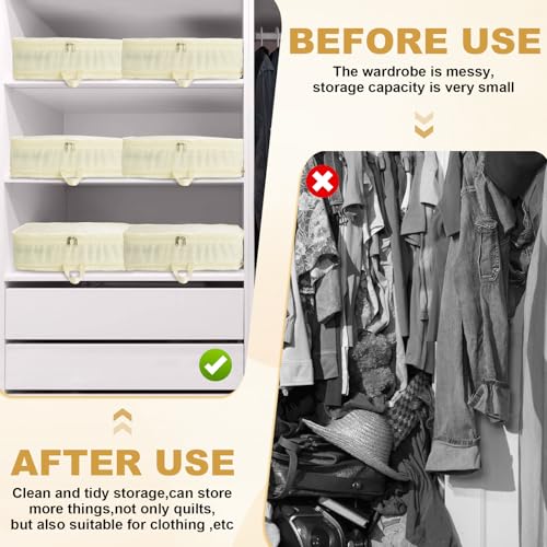 Packing Cubes for Travel Packing Organizers Compression Travel Cubes, Beige - color: Beige