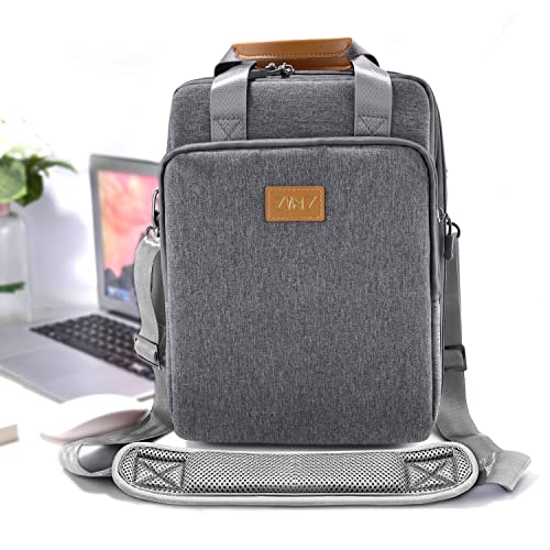 ZINZ Shoulder Strap 58" Ultra-Thick Fixed Padded and Adjustable Buckles Crossbody Strap for Briefcase Laptop Bag Luggage - color: Gray