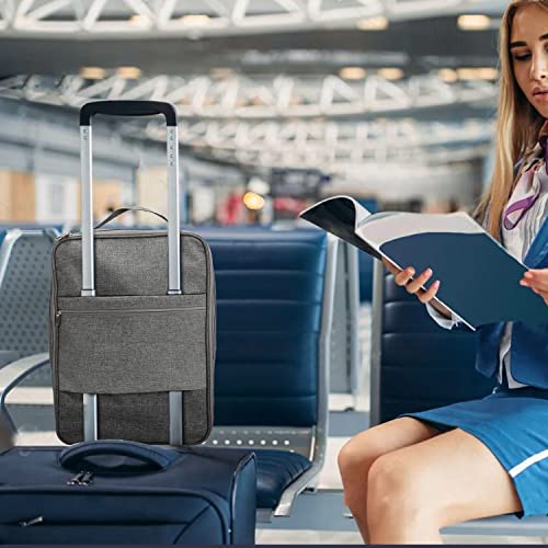 emissary Travel Shoe Bag Holds 3 Pairs, Waterproof Mesh Pocket - Grey - color: Grey, size: Large