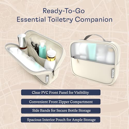 Shacke 8 Set Packing Cubes for Travel, Shoe & Toiletry Bags (Sand) - color: 8 Set - Sand, size: Set of 8