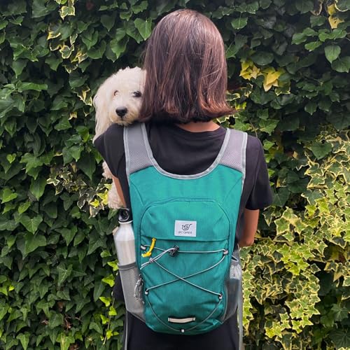 SKYSPER Foldable Hiking Backpack 10L/15L Small Lightweight Travel Daypack - color: Cyan, size: 15 l