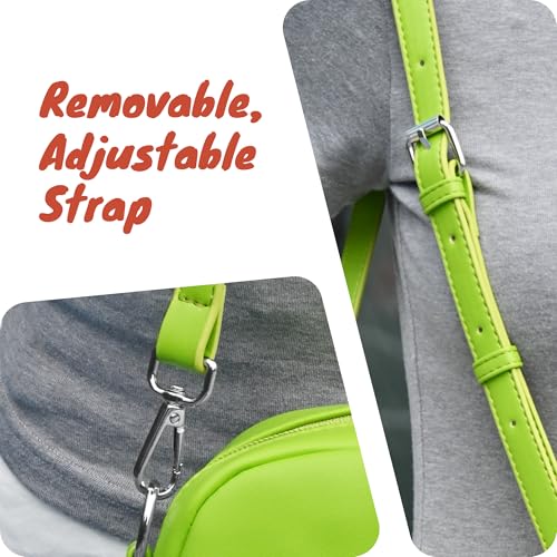 Crossbody Purse Bag for Women – 2 Main Pockets, Adjustable Strap, Athletes & Sports Fans Handbag Purse - style: Pickleball