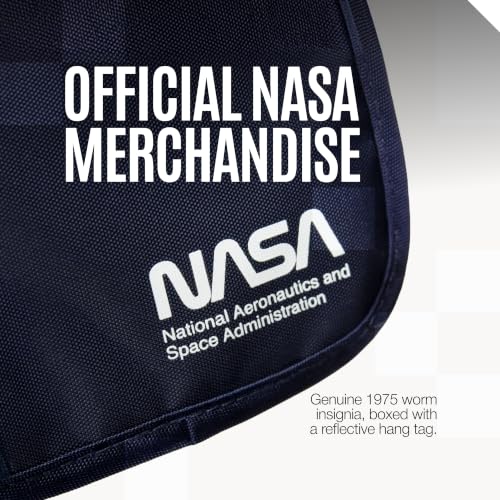NASA Neck Wallet with RFID-Secured Passport Protection (Lunar Blue) - color: Lunar Blue