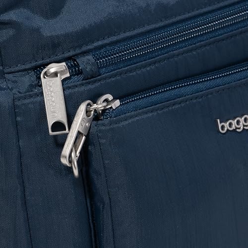 Baggallini EXPLORER ANTI-THEFT NORTHBOUND CROSSBODY - color: Admiral Blue