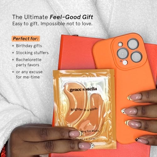 grace & stella New Brightening Eye Patches for Dark Circles (48 Pairs) - size: 48 Count (Pack of 1)