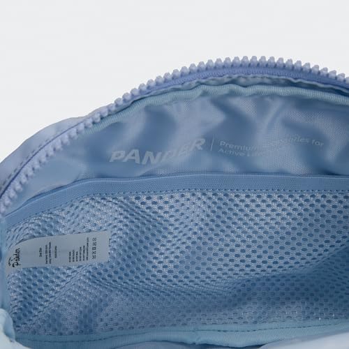 Pander Belt Bag Large 2L, Nylon Fanny Pack Purse for Women and Men with Adjustable Strap - color: Windmill Blue