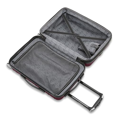 Samsonite Omni 2 Hardside Expandable Luggage with Spinner Wheels, 3-Piece Set (19/24/28), Natural Merlot - color: Natural Merlot, size: 3-Piece Set (CO/MED/LG)