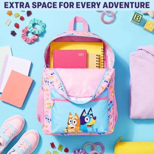 Get Trend Bluey Girls Backpack, Lunch Bag, Pencil Case, Water Bottle - color: Multi Bluey