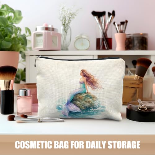 Mermaid Gifts for Women Cosmetic Makeup Bag - color: Mermaid Gifts