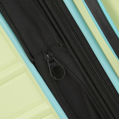 Samsonite Omni 2 Hardside Expandable Luggage with Spinner Wheels, 2-Piece Set (19/24), Frozen Matcha - color: Frozen Matcha, size: 2-Piece Set (Carry-on/Medium)