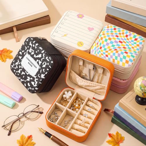 Weysat 6 Pcs Back to School Teacher Jewelry Box Gifts Travel Size