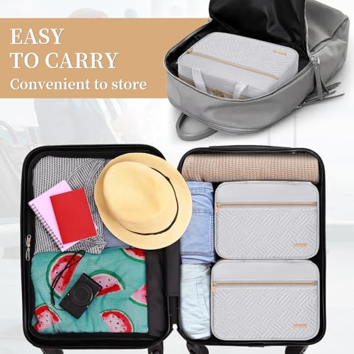 Hanging Travel Toiletry Bag Women & Men Water Resistant Makeup Bag - color: White, size: Medium