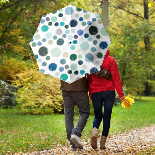 Folding Umbrella, Automatic Small Compact, Sun & Rain - color: MT52