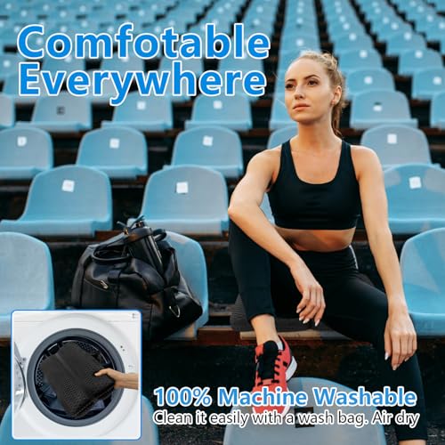 Portable Foldable Seat Cushion Soft Thick for Stadium Travel Camping Office - size: S--16.5" x 11.8" x 2"
