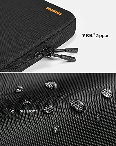 tomtoc 360 Protective Laptop Sleeve Kit for 14-inch MacBook Pro M5 Pro/Max - color: Black, size: 14-inch