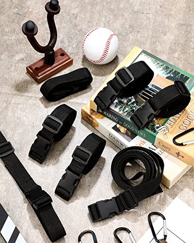 30 Pack 78 x 1 Inch Strap Buckle Packing Straps Luggage Straps Suitcase Adjustable Belt Utility Straps with Buckle