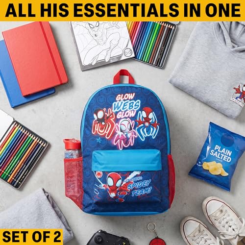Get Trend Marvel Spidey & His Amazing Friends Boys Backpack & Water Bottle - color: Multi Spidey