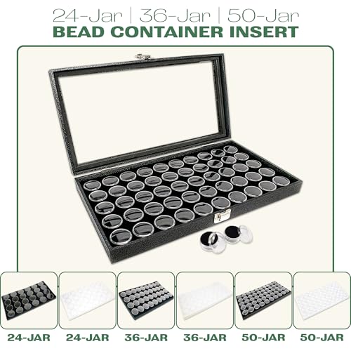 The Display Guys 2-Pack 72-Ring Jewelry Tray Insert, Black - color: Black, size: Ring Slots - 72