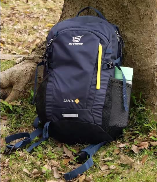 SKYSPER Small Hiking Backpack, 20L/30L Lightweight Travel Backpacks Hiking Daypack for Women Men - color: Lantc20-navyblue, size: 30 l