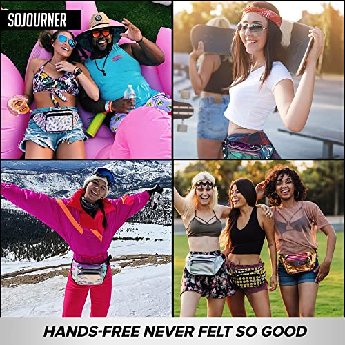 SoJourner Waterproof Fanny Pack, Rainbow - color: Rainbow (multi-color) v2