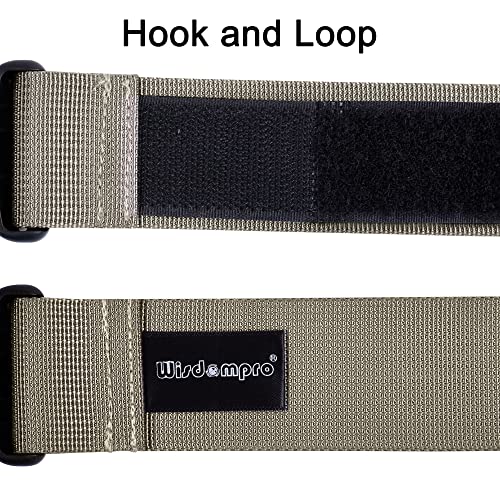 Wisdompro 2 Pack Add a Bag Luggage Strap, Luggage Connector Straps - Khaki - color: Khaki
