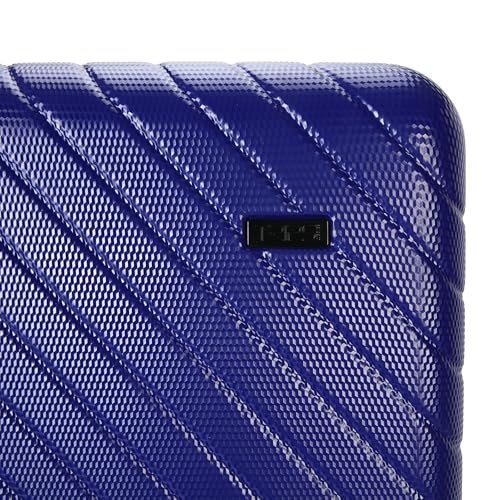 TRIPS RIDGELINE 2-Piece Hardside 8-Wheel Spinner Luggage Set: 20" Carry-On & 28" Checked Suitcase Size Luggage, Wisteria - color: Wisteria, size: 2PC SET(CARRY ON+ LG CHECK)