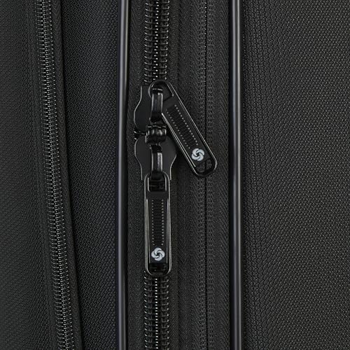Samsonite Ascella 4 Large Checked Suitcase - Black - color: Black