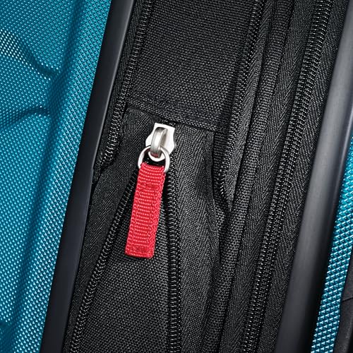 Samsonite Omni PC Hardside Expandable Luggage with Spinner Wheels, Caribbean Blue, 2-Piece Set (20/28) - color: Caribbean Blue, size: 2-Piece Set (20/28)