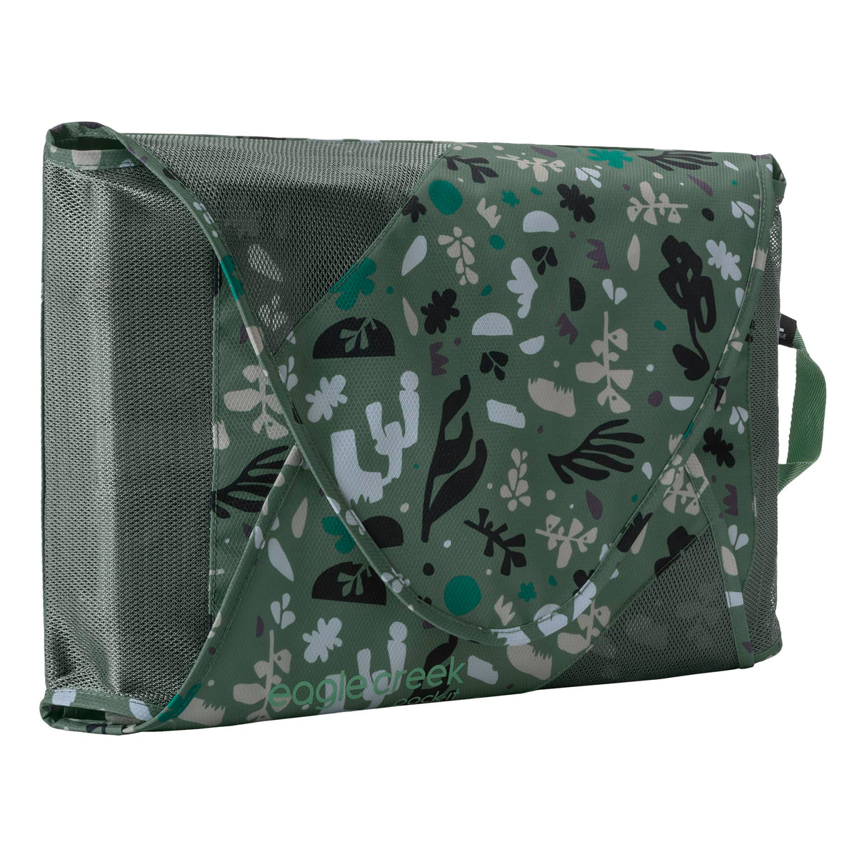 Eagle Creek Pack-It Original Garment Folder - Travel Garment Bag with Wrinkle-Free Folding Board and Compression Wings to Maximize Luggage Space, Roots and Shoots: Duck Green - Large