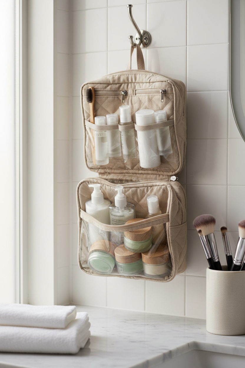 A Leak-Free Toiletry Bag Makes Every Trip Easier