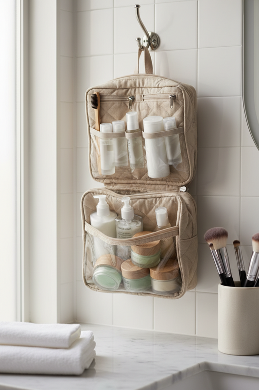 A Leak-Free Toiletry Bag Makes Every Trip Easier