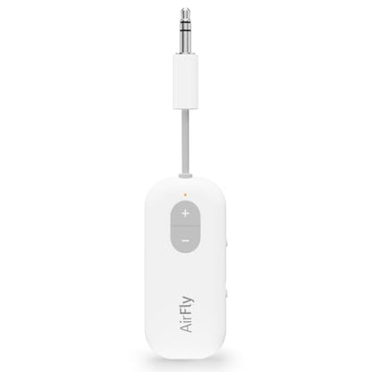 Twelve South AirFly SE, Wireless Audio Transmitter Adapter, Cool White - color: Cool White, style: AirFly SE
