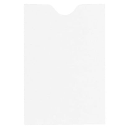 LUXPaper RFID Blocking Credit Card Sleeves | SecureShield | 2 3/8" x 3 1/2" | White | 32lb. Text | 50 Qty - color: White - SecureShield, size: 50 Qty.