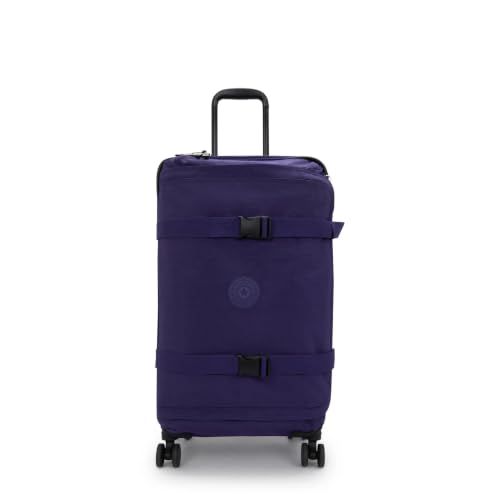 Kipling Spontaneous Medium Rolling Luggage - color: Moonlit Blue, size: Medium