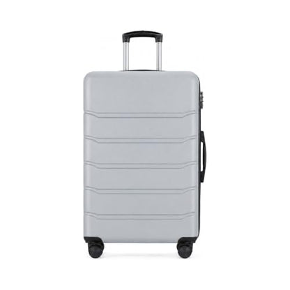 NEWBULIG 20 Inch Carry On Luggage, Suitcase with Spinner Wheels - color: Light Grey, size: 20 Inch