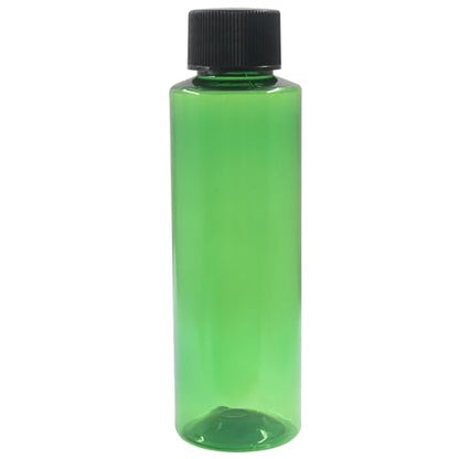 BokWin Green 3.4 oz Empty Plastic Travel Bottles, 5 Pack | For Toiletries, Refillable Squeeze Containers, Easy-to-Read Labels, For Shampoo Conditioner Lotion - color: Green