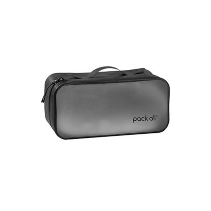 pack all Frosted Clear Organizer Pouch, Lightweight TPU Zipper Bag - size: Small